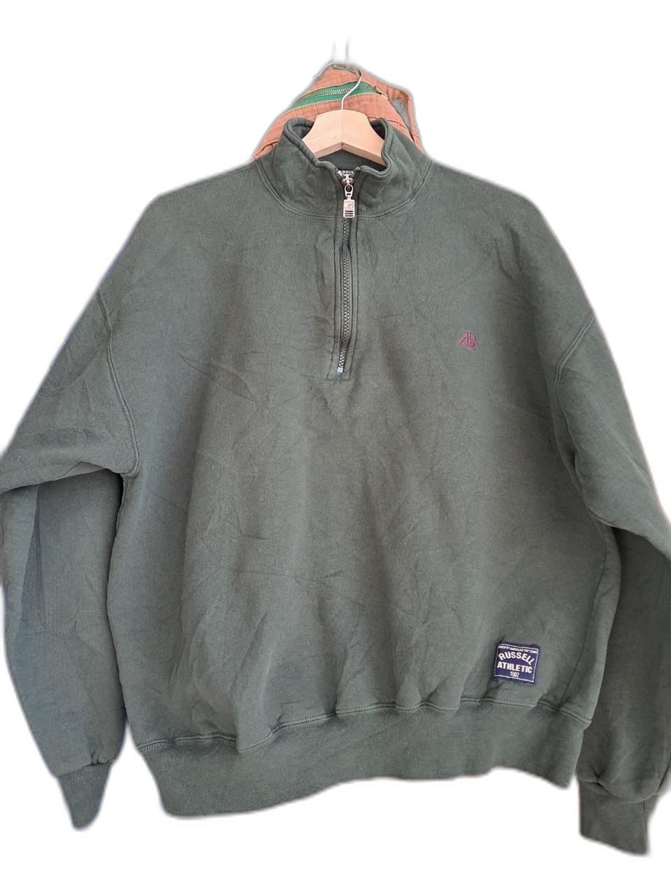 러셀 카키 반집업(L)