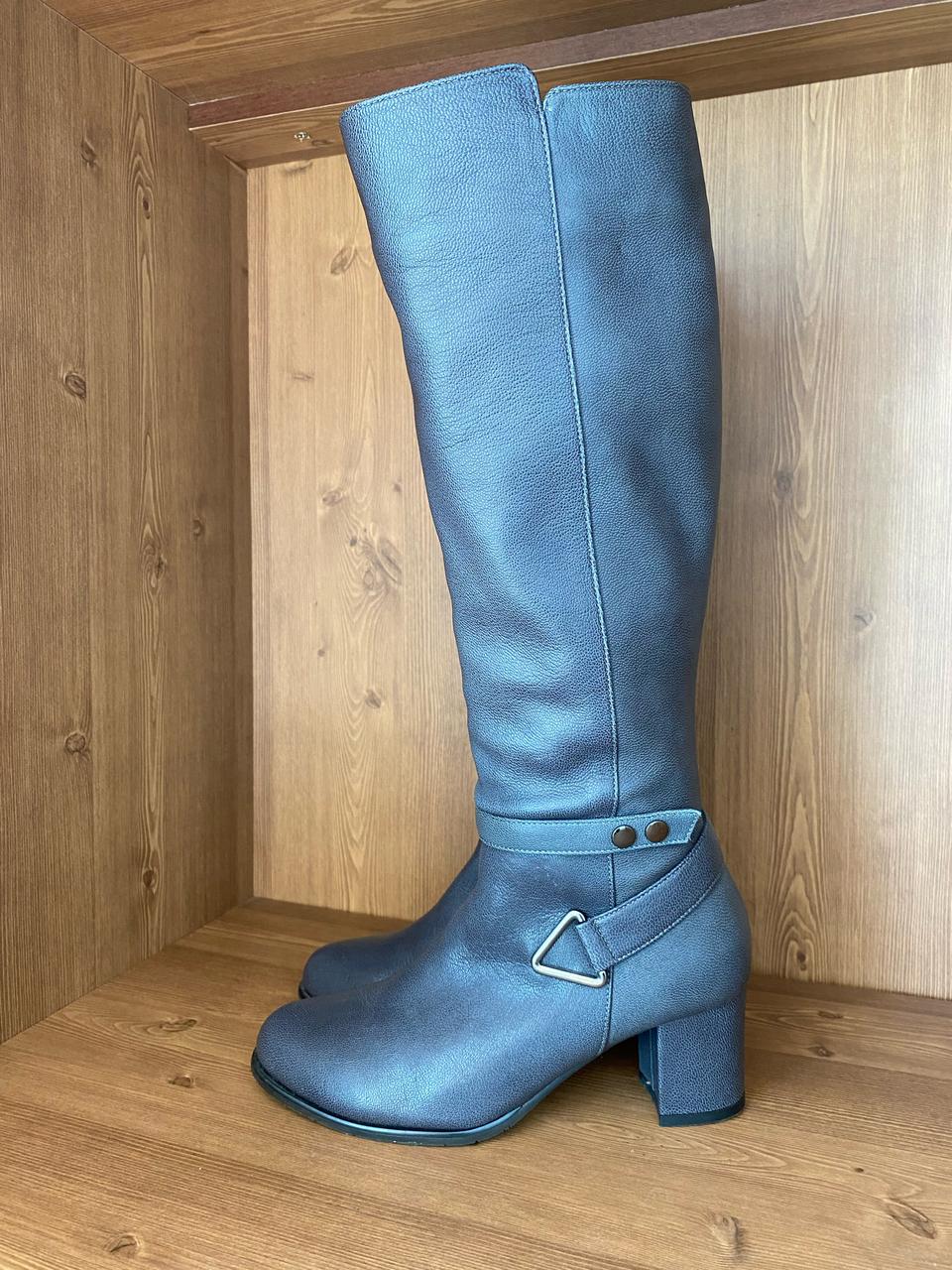 소다양가죽롱부츠