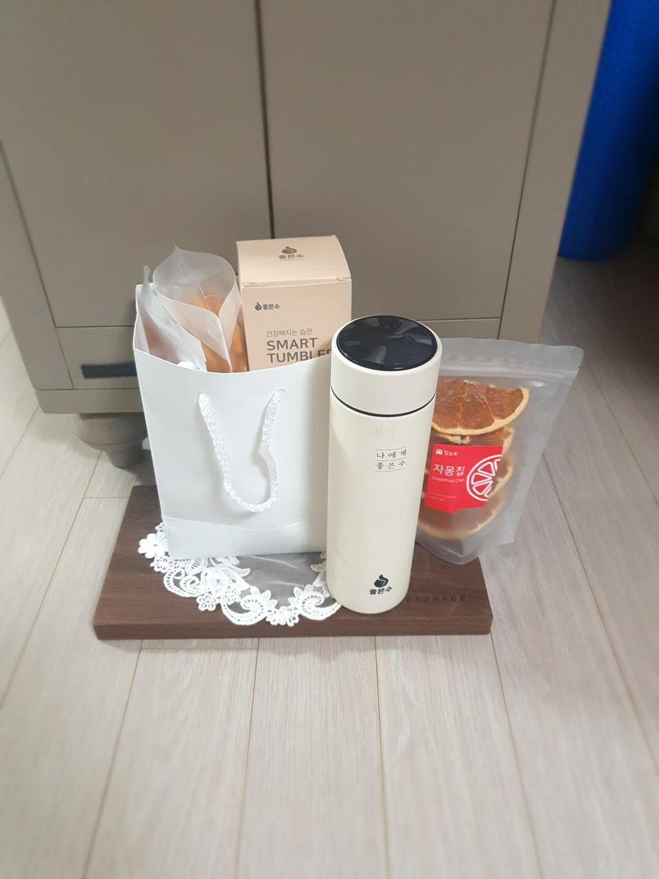 자몽칩48그램 2개 텀블러1개(무배송)