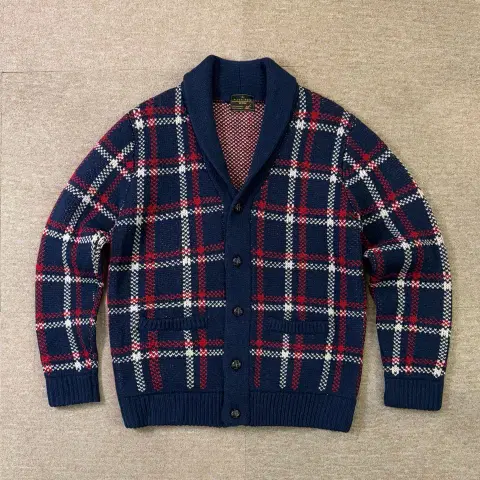 GLOBAL WORK 숄카라 니트 가디건