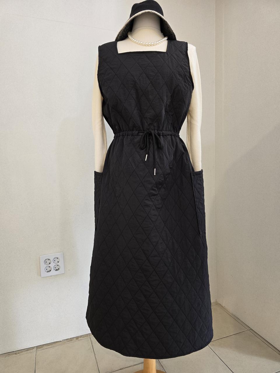 ((새상품)) 사이즈 넉넉한 패딩 롱 원피스