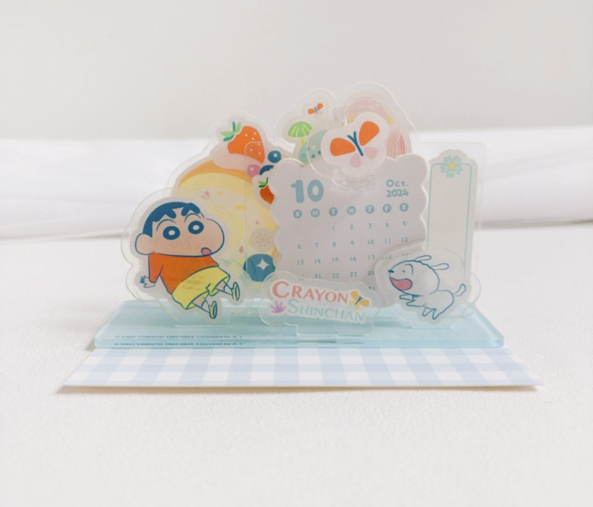 [크레욘 신짱]2025 짱구 아크릴 스탠드 캘린더