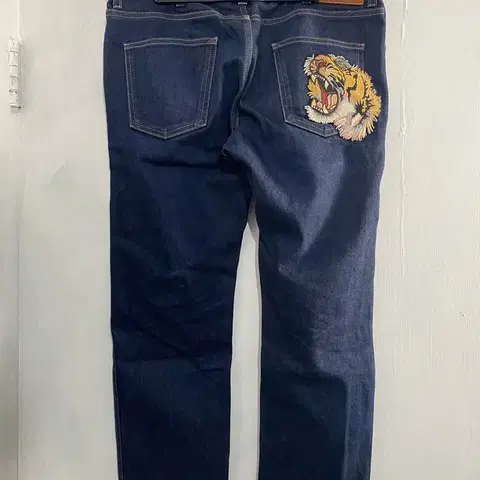 구찌 타이거 데님 팬츠(매장정품)