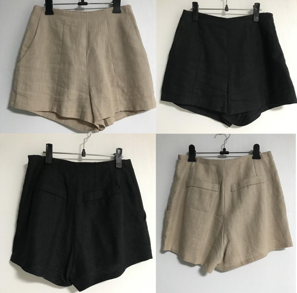 베이직 린넨 팬츠 (블랙,베이지)