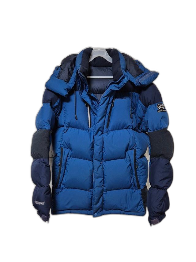 르까프 대장급 거위털 정품 윈드스토퍼 남성 겨울등산후드구스다운패딩점퍼95