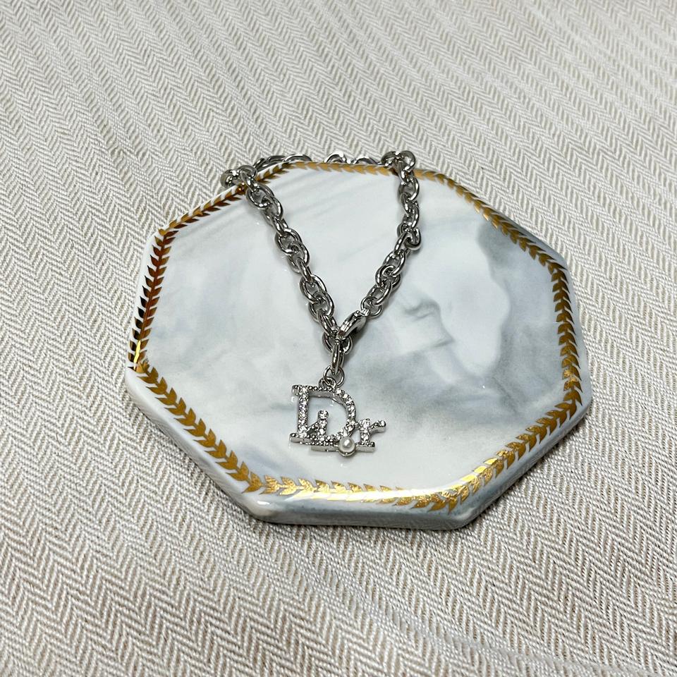 디올 체인진주 팔찌