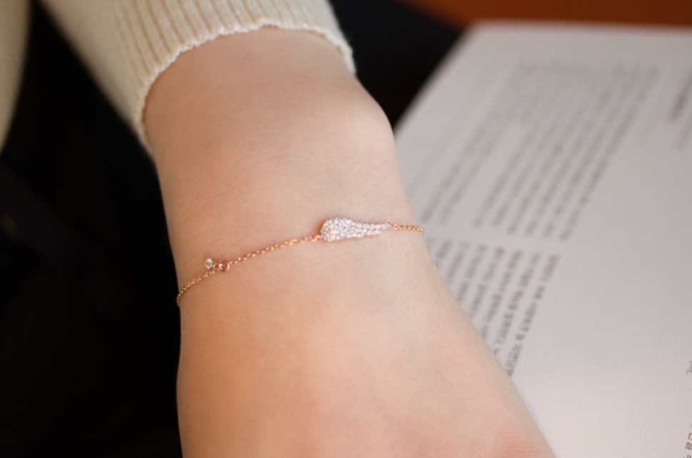로즈골드 팔찌