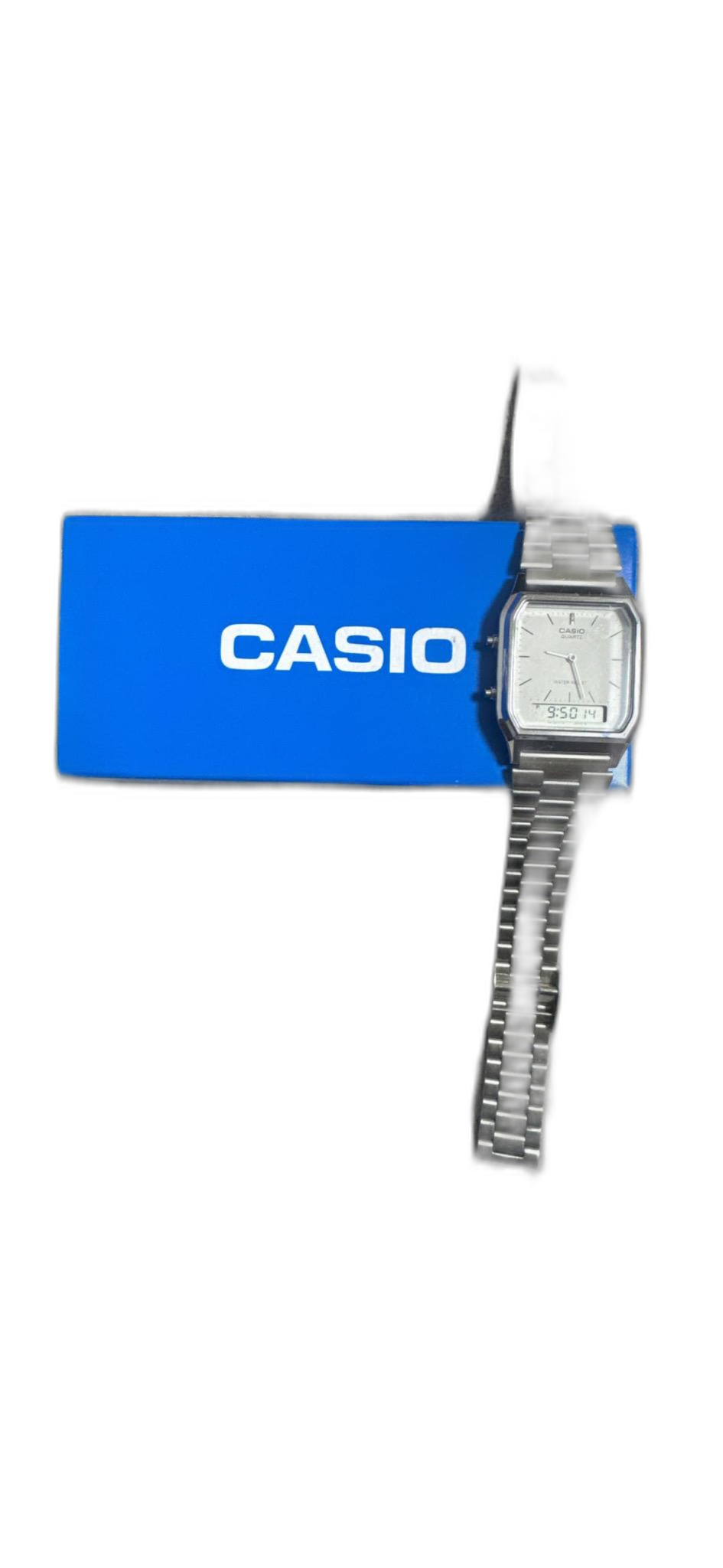 카시오 메탈 손목시계