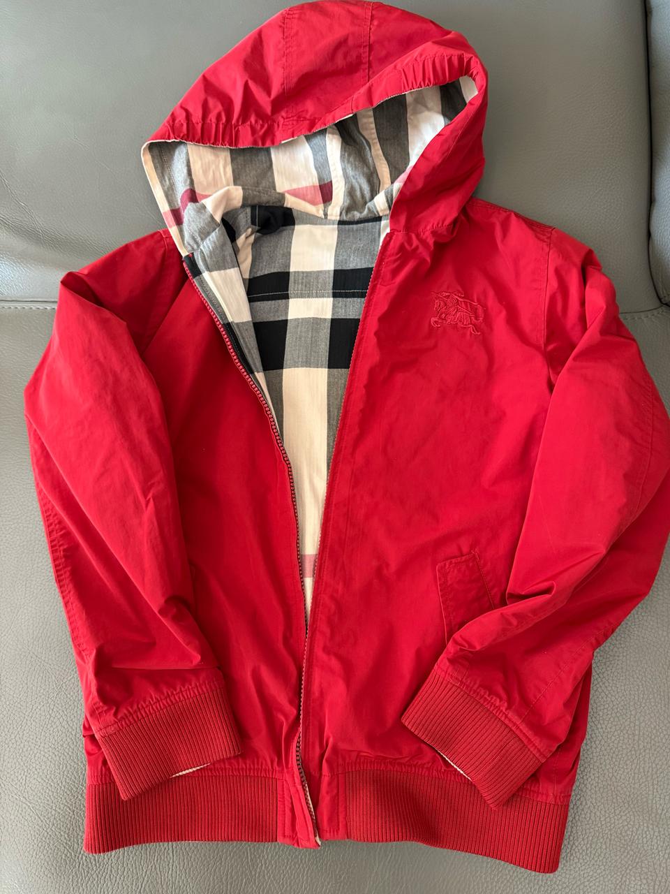 버버리키즈 리버시블자켓 12y