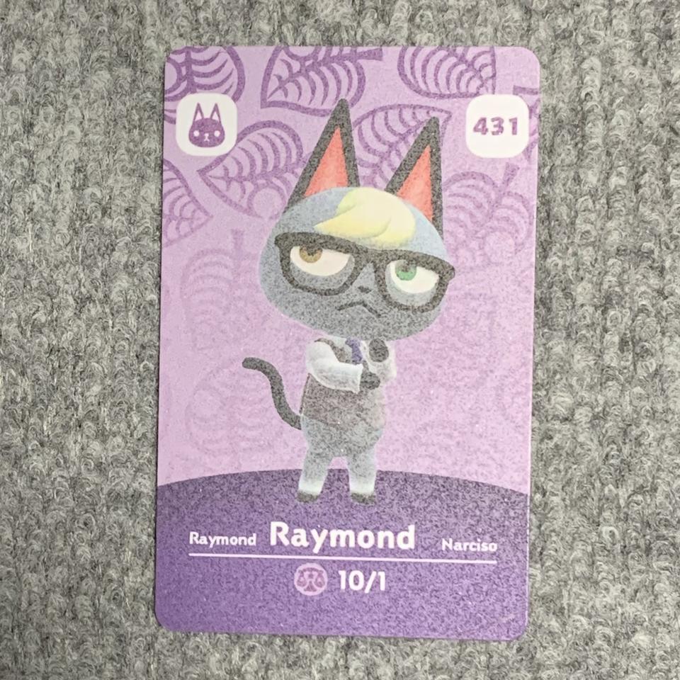 잭슨 아미보 카드 닌텐도 스위치 모여 봐요동물의숲 모동숲 타동숲