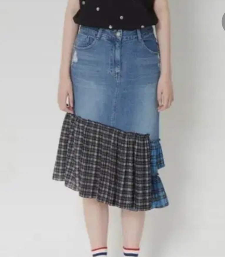 럭키슈에뜨  데님스커트 /36