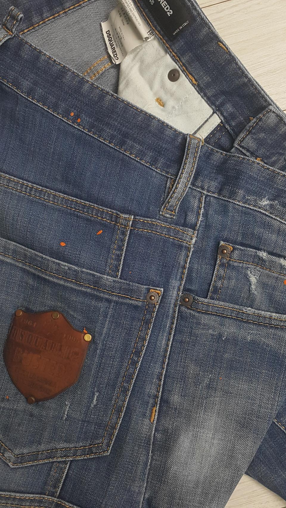 디스퀘이드2 정품(사방스판) 타이티바이커진 32"(No.143)이태리판!