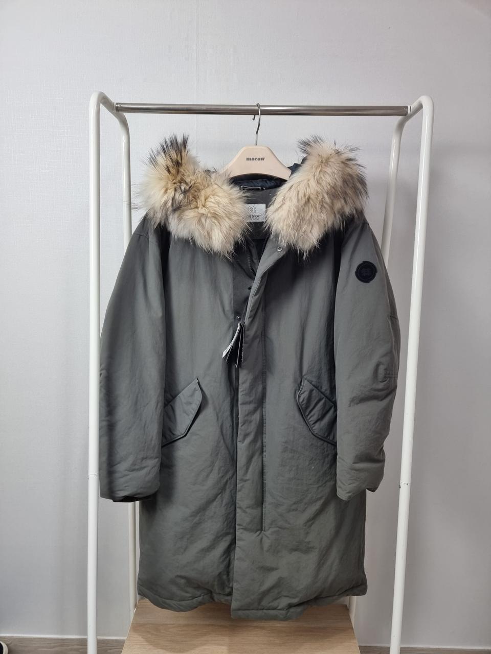 코오롱스포츠 구스다운 롱패딩 택달린 새상품