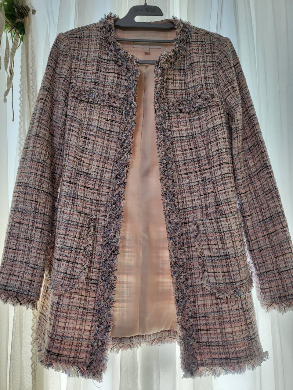 플라스틱아일랜드 트위드자켓