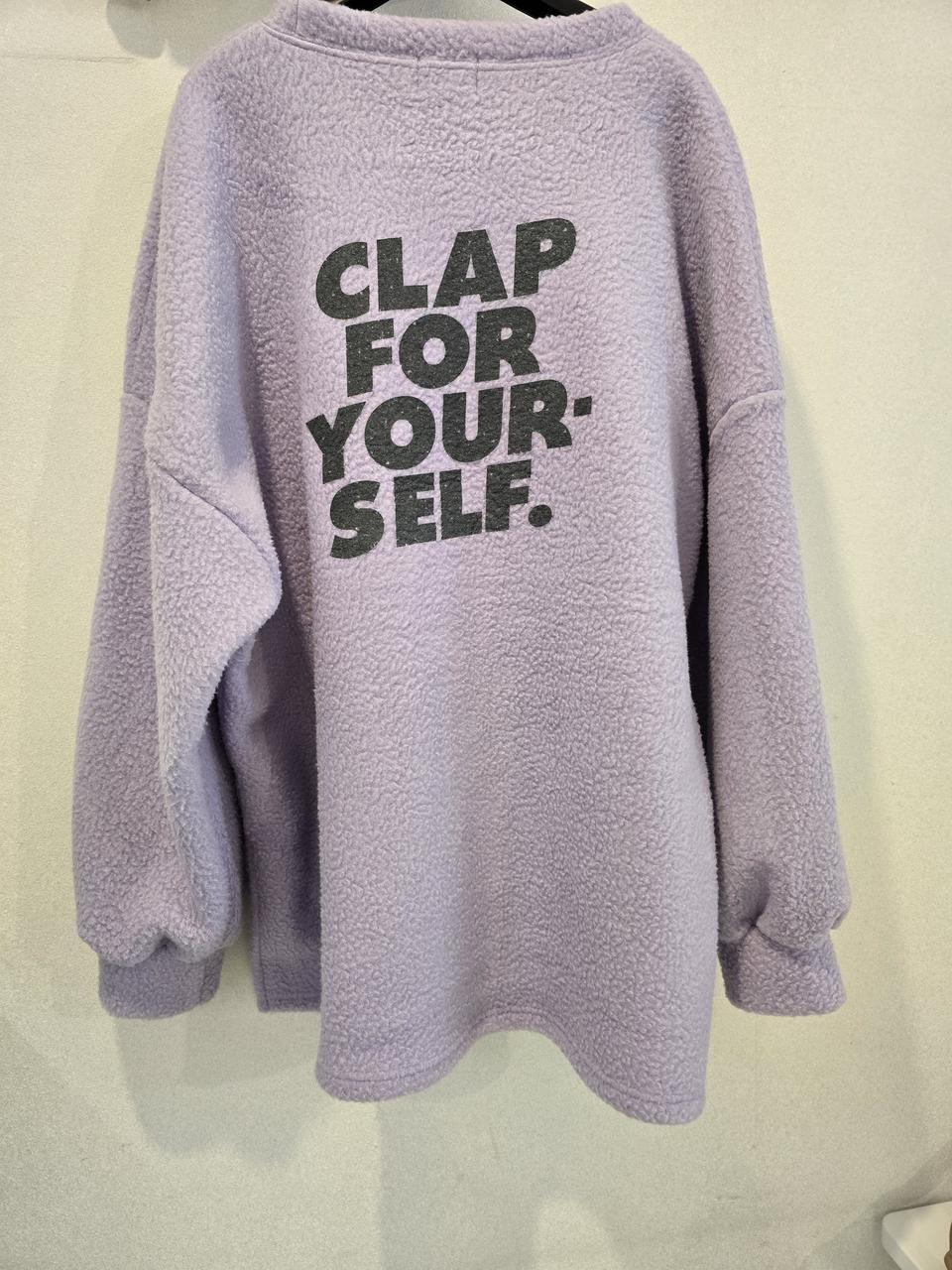 ((새상품)) 남녀공용 박시한 뽀글이 티