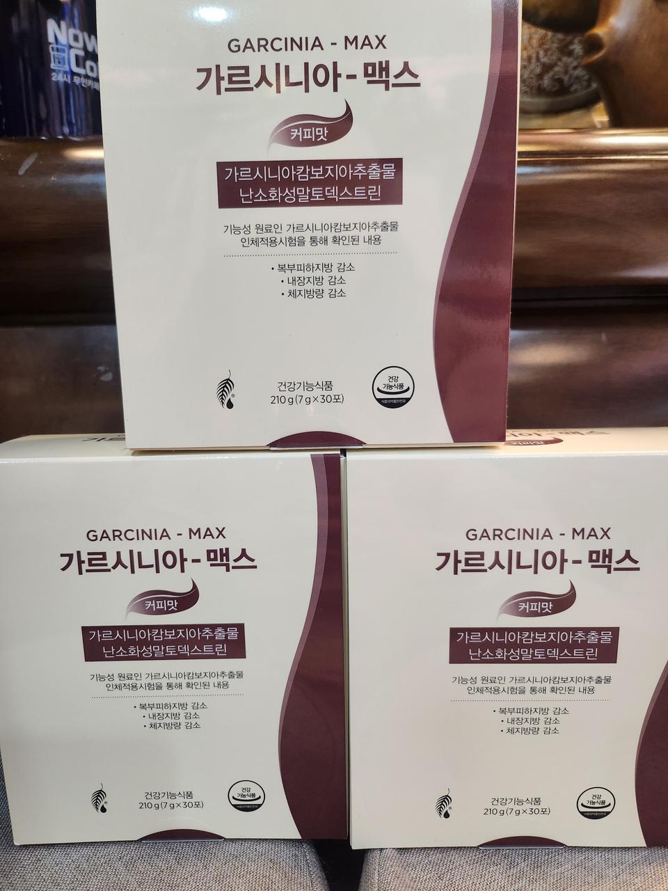 멜라루카 "가르시니아"3박스(90포).새상품.