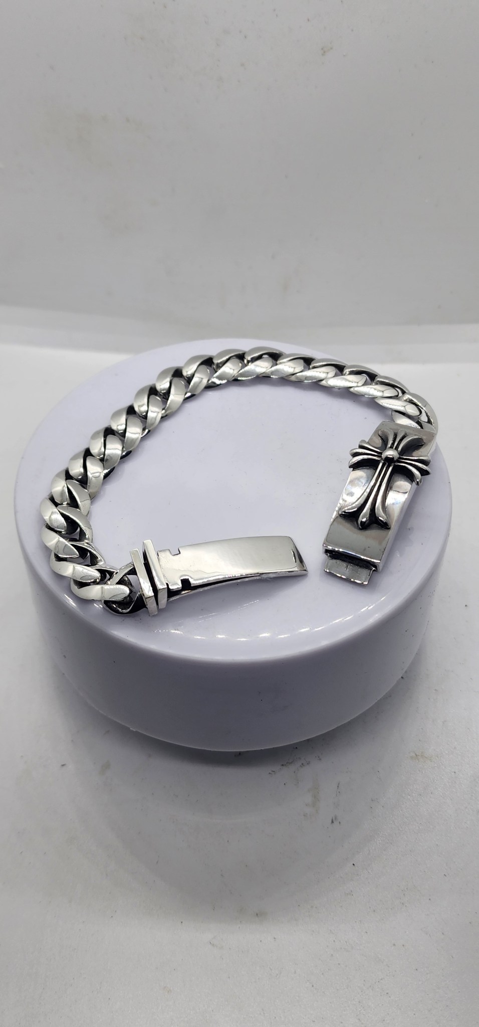 925십자가 민자패턴팔찌(소.대)