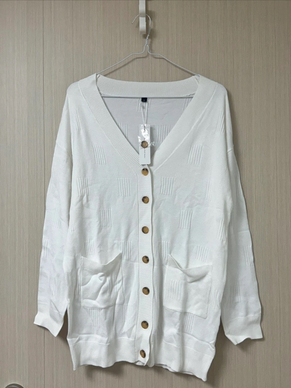 (새상품)부드러운 니트가디건