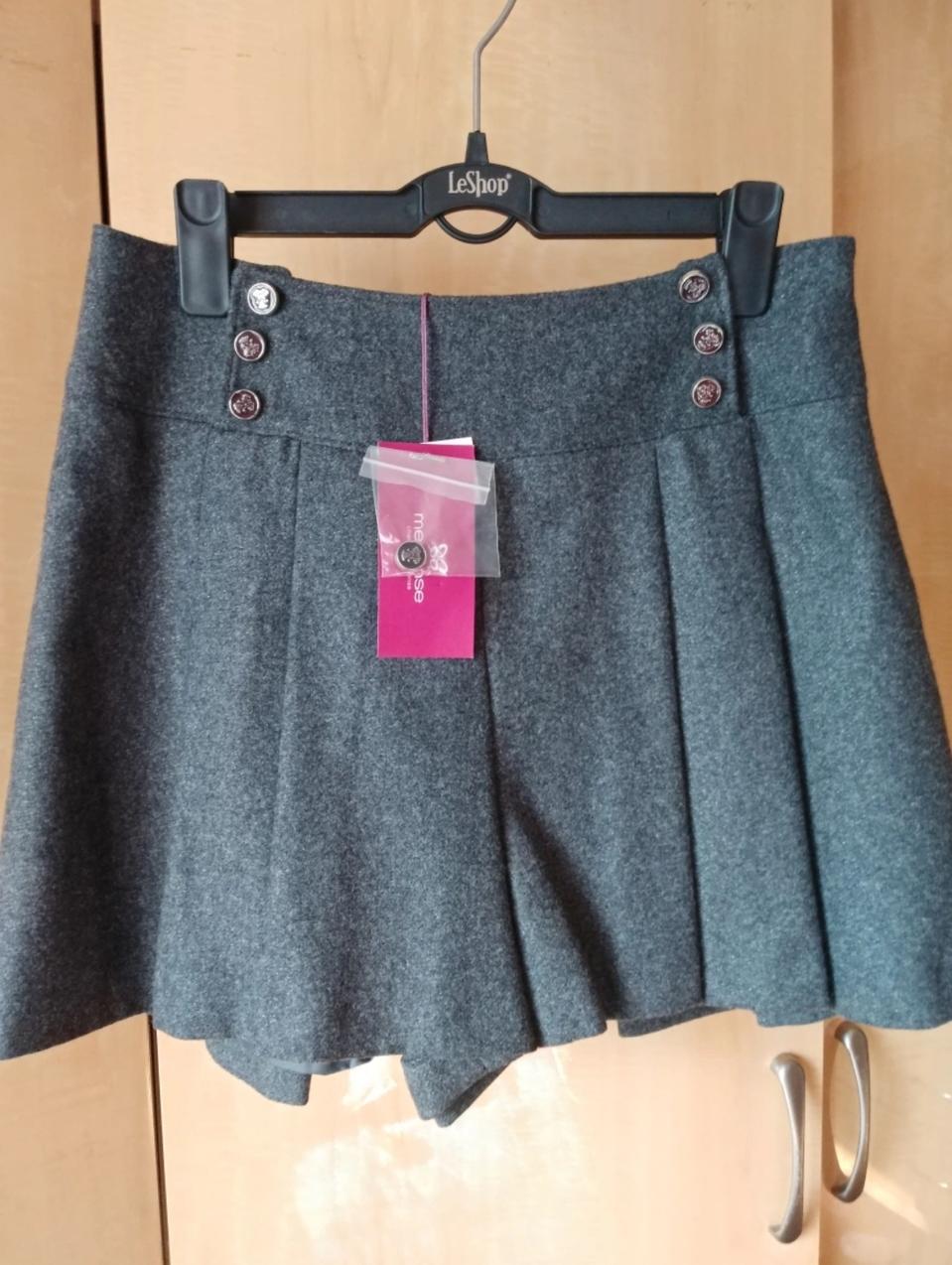 미센스 모직 치마바지 새거