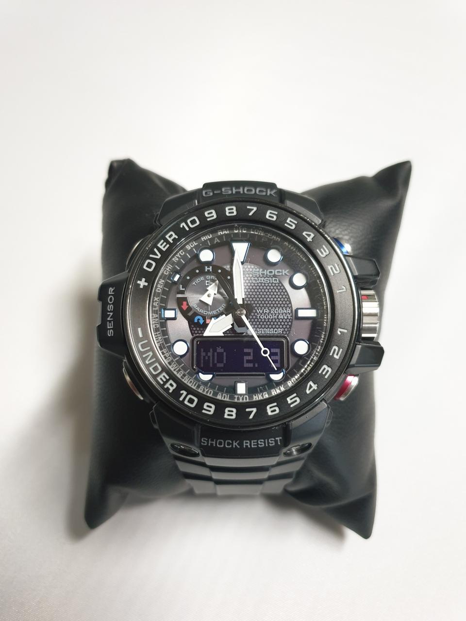 지샥 걸프마스터 GWN-1000B방수/온도계/기압계/나침판/고도계