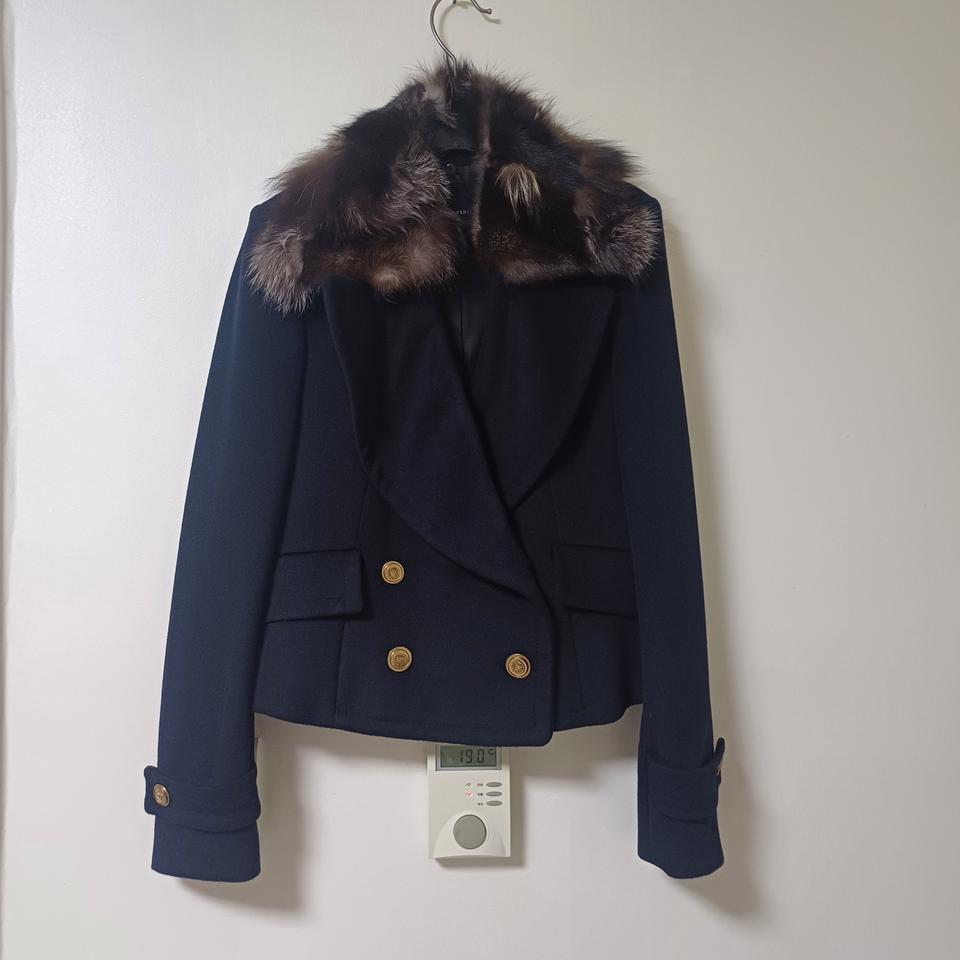 폭스퍼100% 모자켓