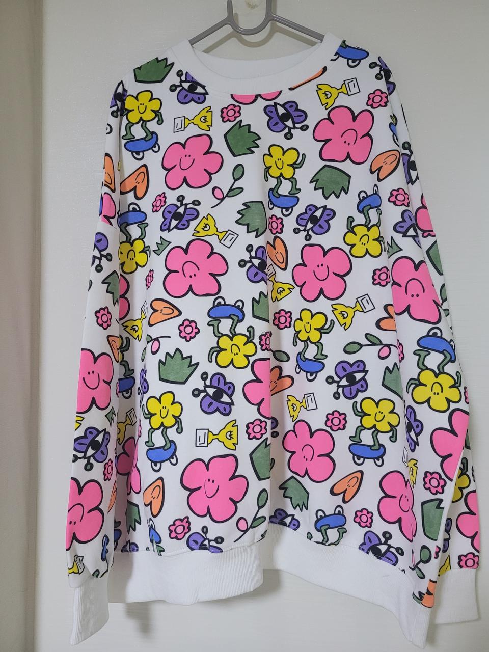 빅사이즈 가능 오버핏박시롱티