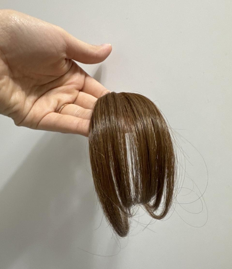 앞머리 시스루뱅 가발