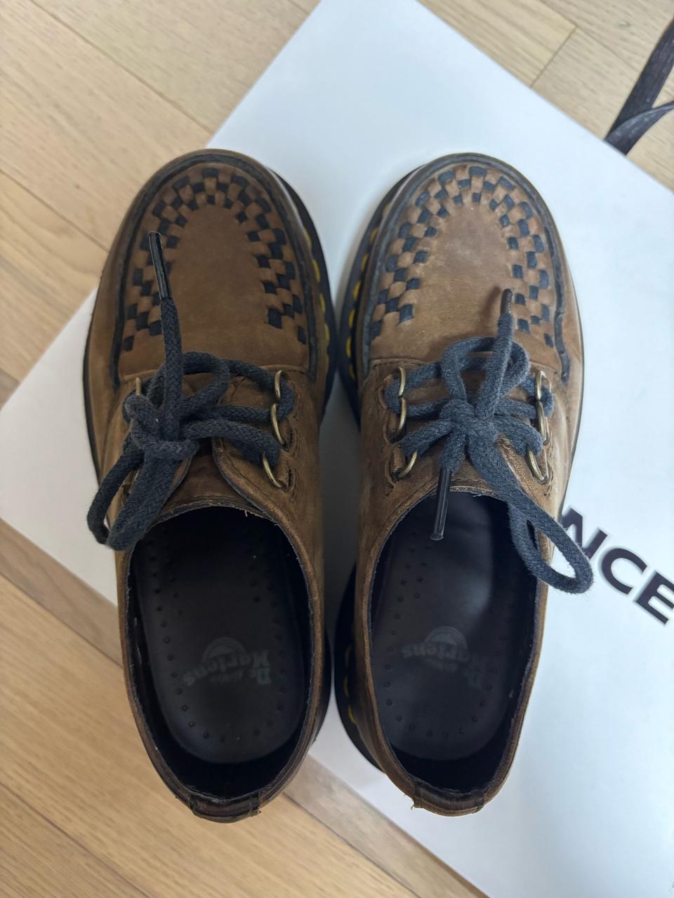 닥터마틴 브라운 로퍼(uk3)