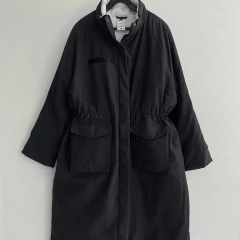 나이키 롱패딩 블랙