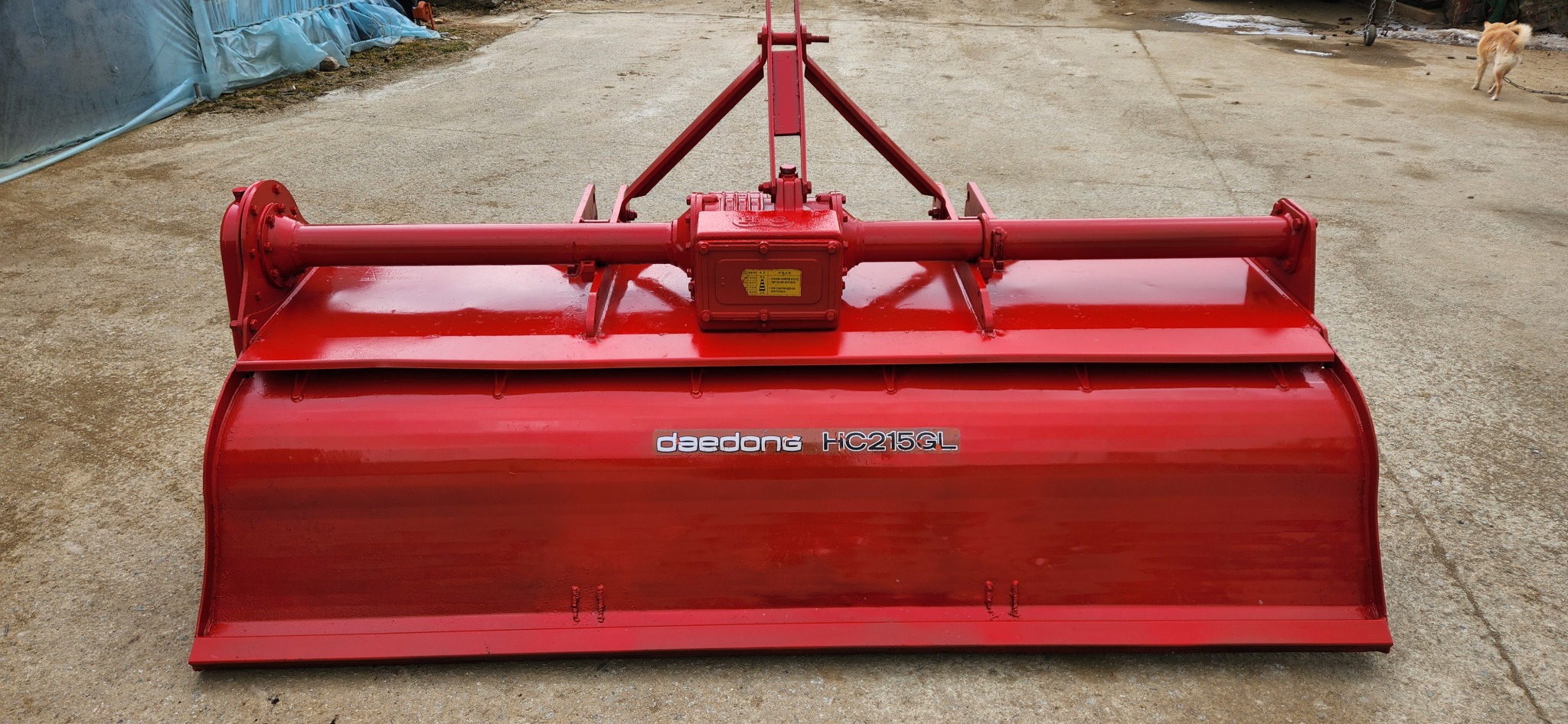 한국체인 215 트랙터로타리 팝니다