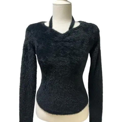 하트넥 셔링 굴림 앙고라니트 뽀송니트 털빠짐XX