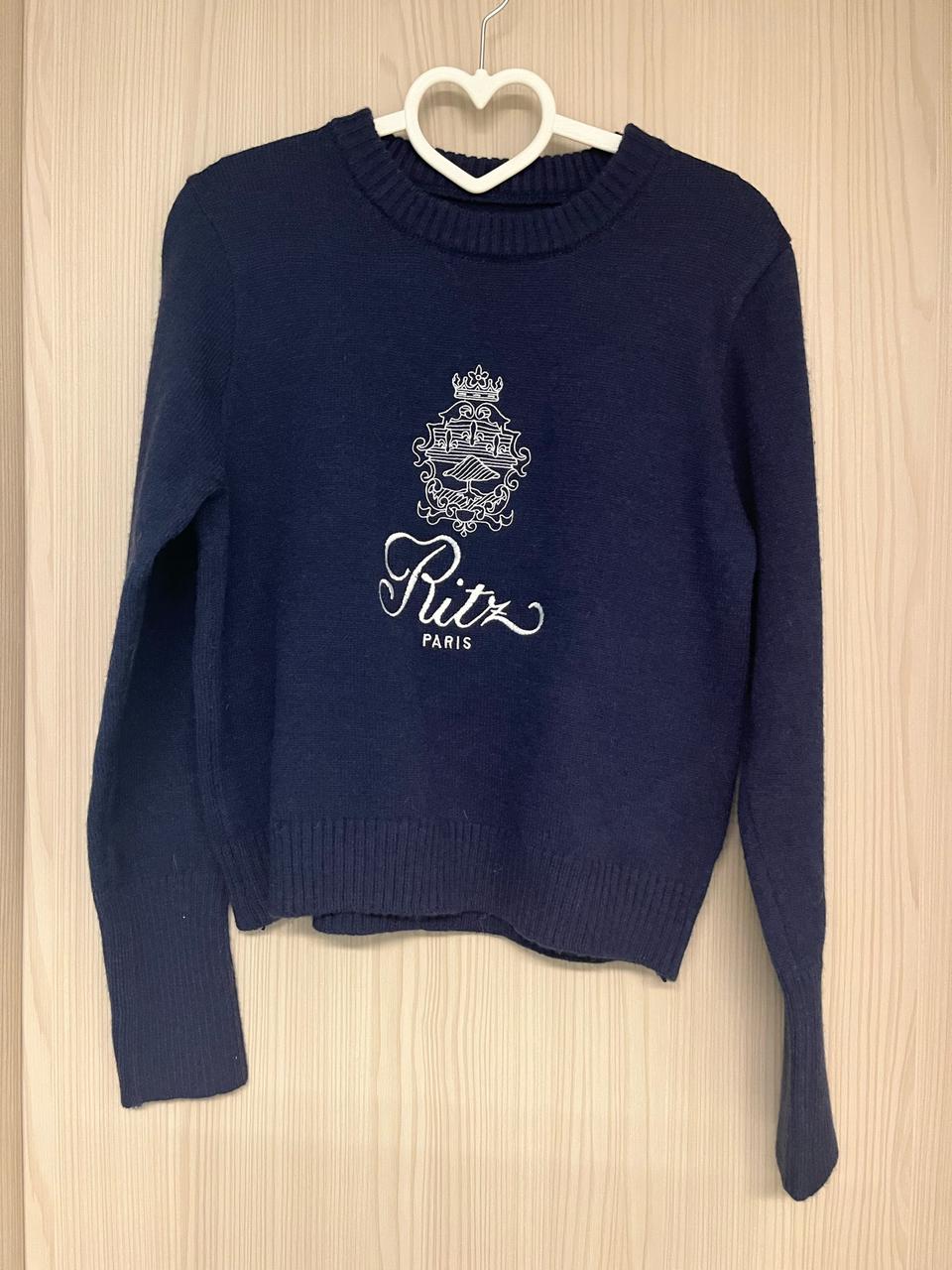 수입 자수 니트티(새상품)