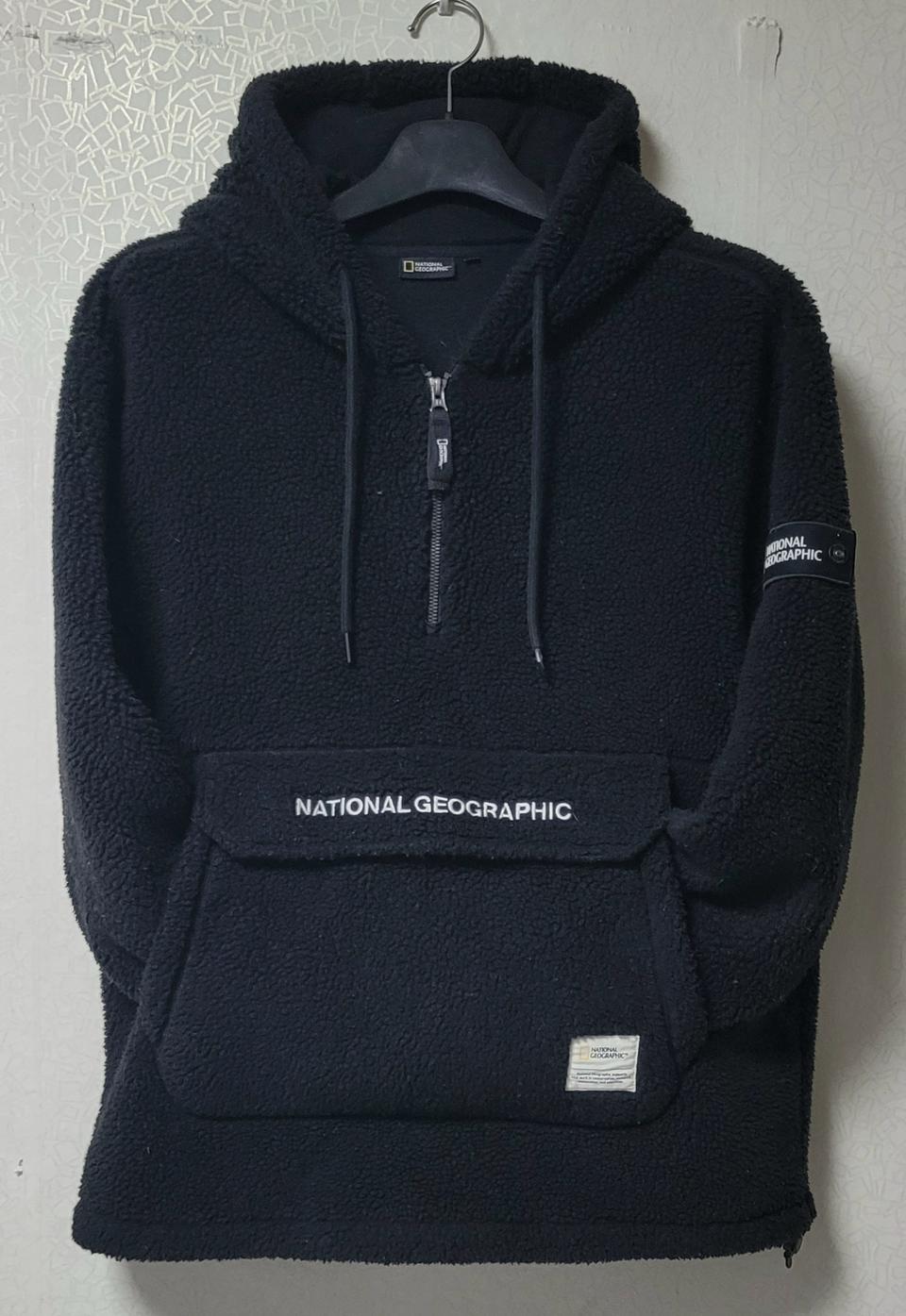 내셔널지오그래픽 뽀글이 아노락 후리스자켓 남성용 XL(105)