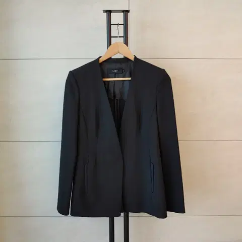 리스트 여성 노카라 자켓 정장 상의 6사이즈