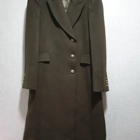 (새상품 77사이즈) 울코트,롱코트,카라 뒷트임 겨울코트,정장 자켓 단정
