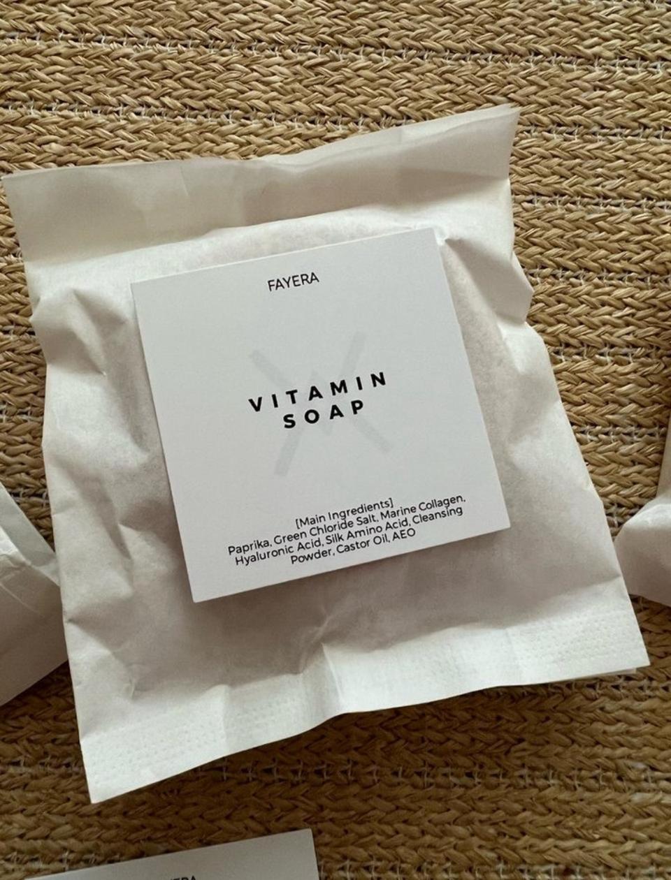 천연비누. 진주비누