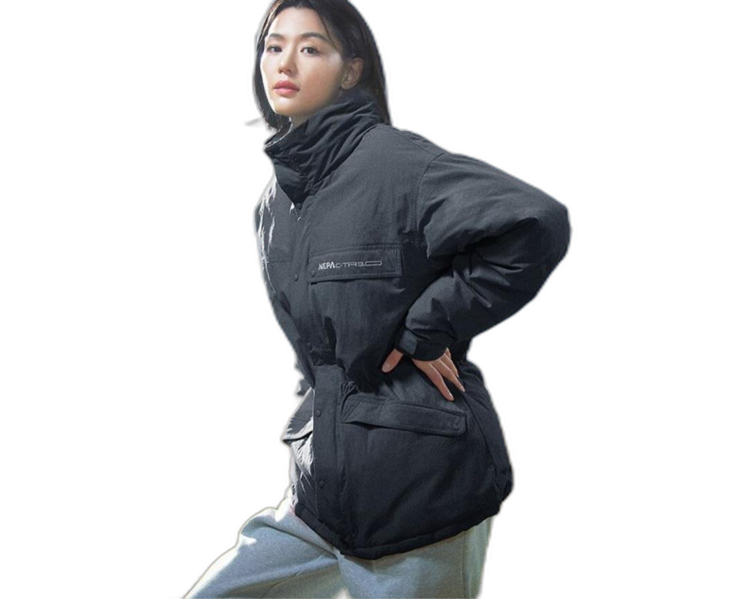 새상품급 공용 네파 사파리 다운자켓