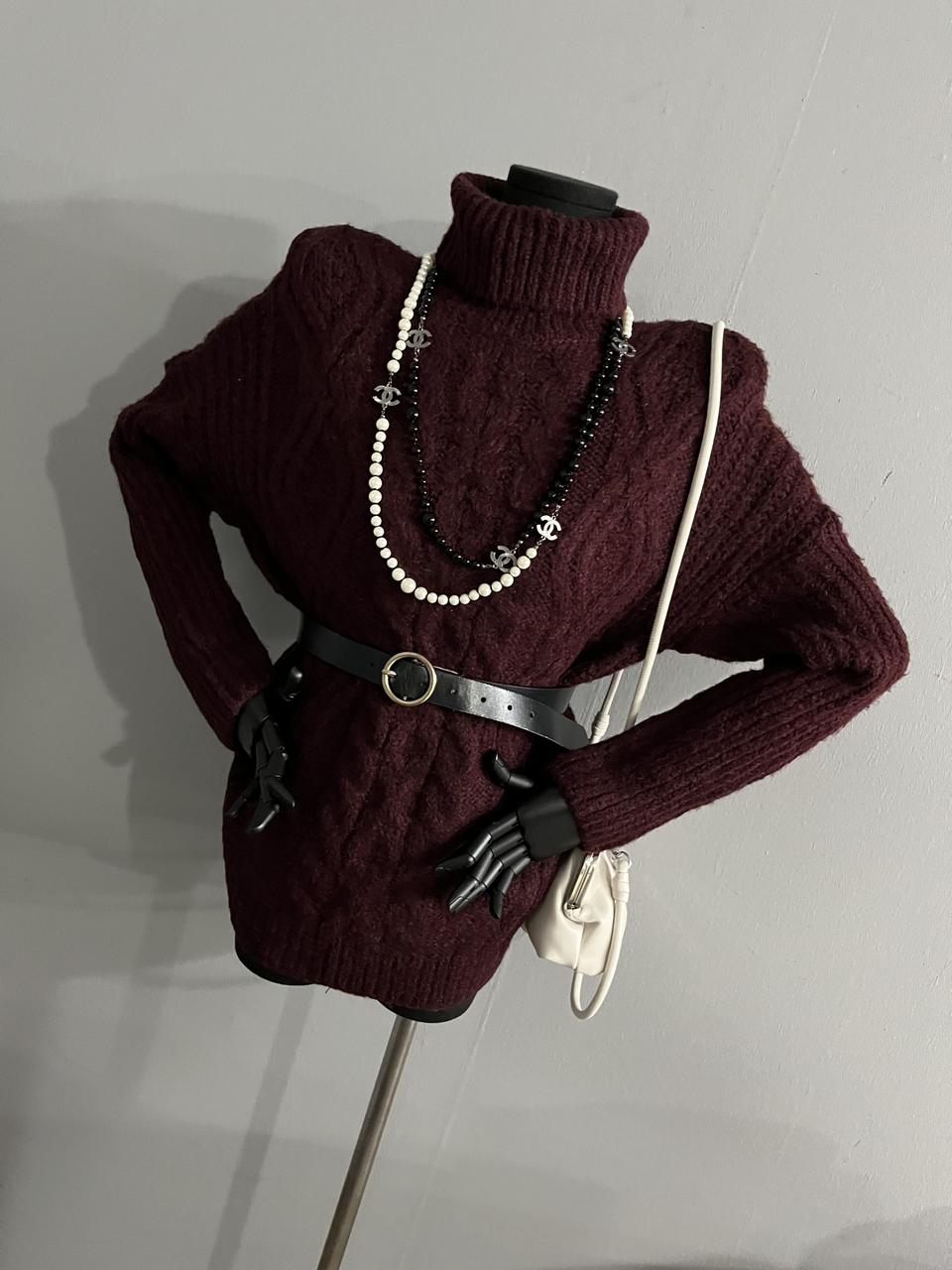 꽈배기폴라니트/폴라니트/울폴라니트/니트