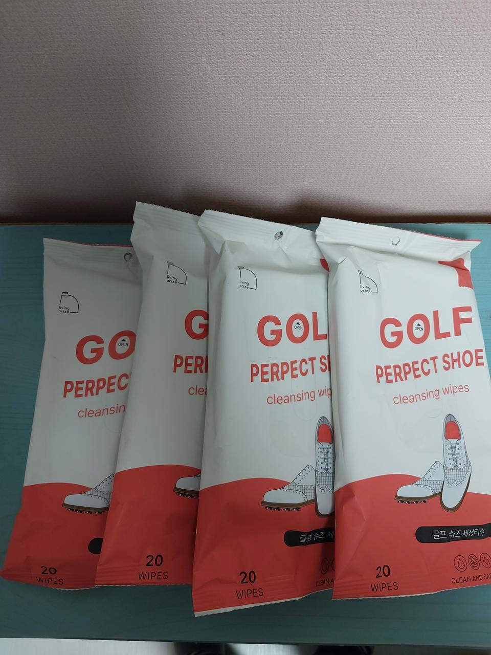 골프화 세정티슈6개
