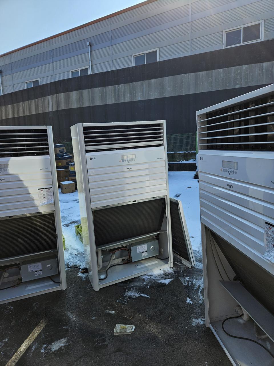 엘지80평 스탠드인버터 냉난방기 6대 팝니다