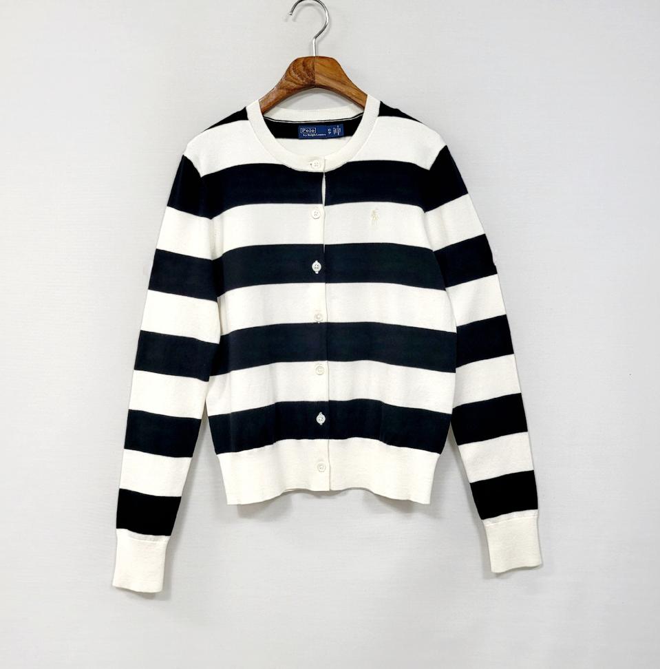 폴로랄프로렌 스트라이프 가디건