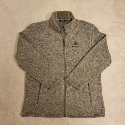 블랙야크 니트집업 기모안감 자켓 105