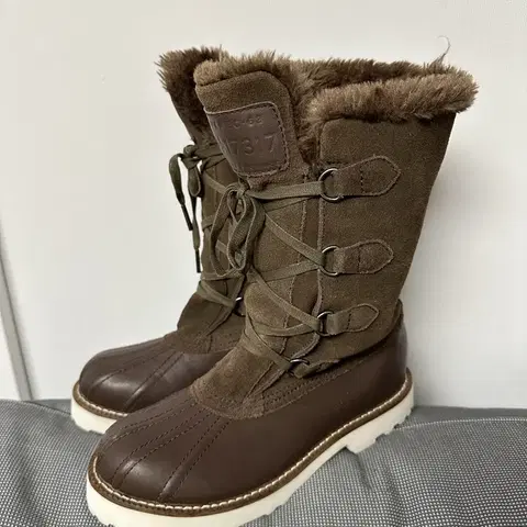 파잘 pajar 방한 가죽 털 부츠