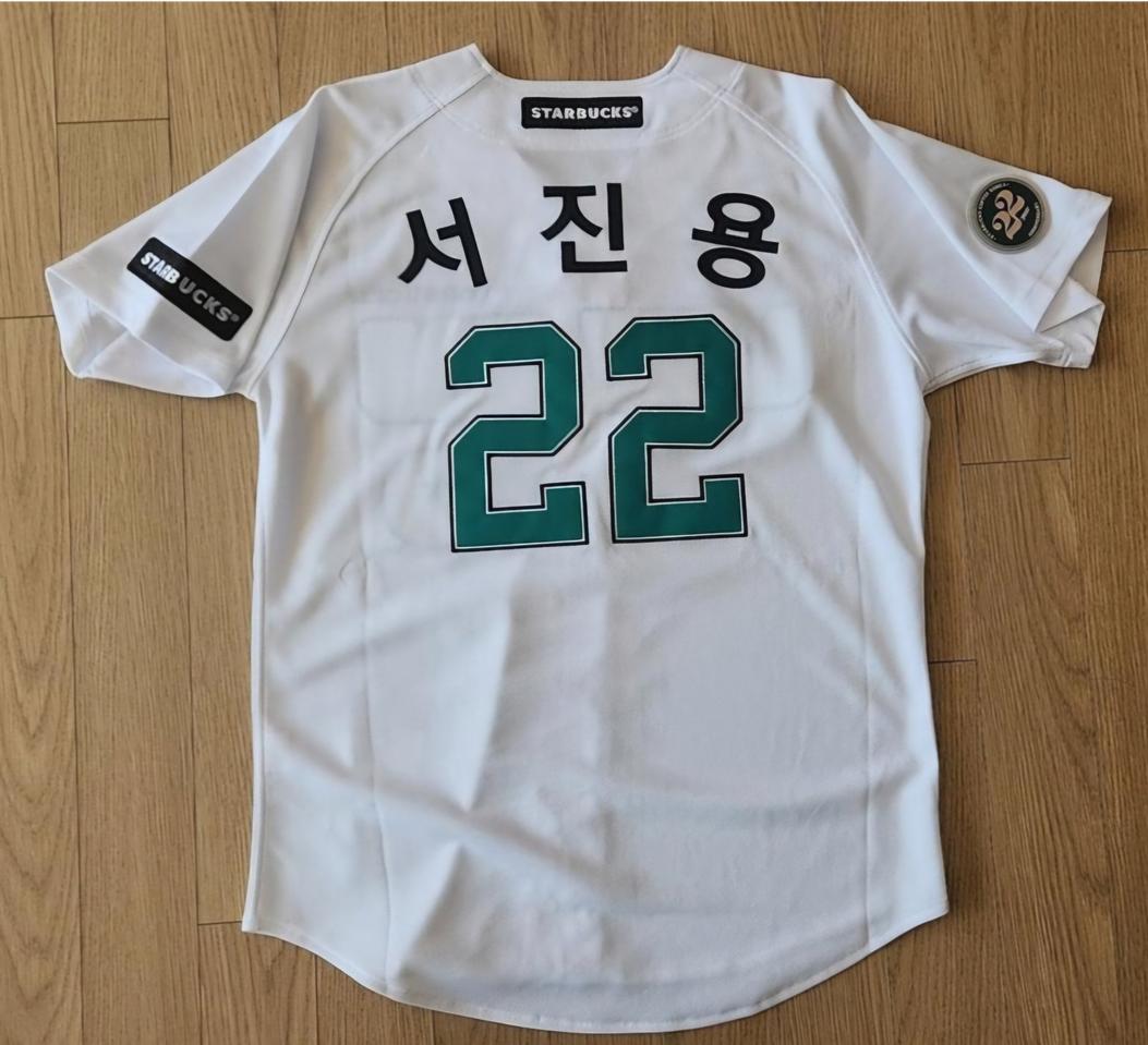 [새상품]스타벅스 X SSG랜더스 유니폼(100)