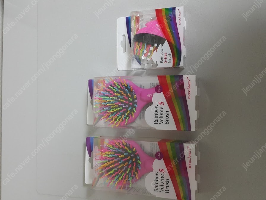 새상품[아이캔디]레인보우볼륨S브러쉬3종 일괄판매