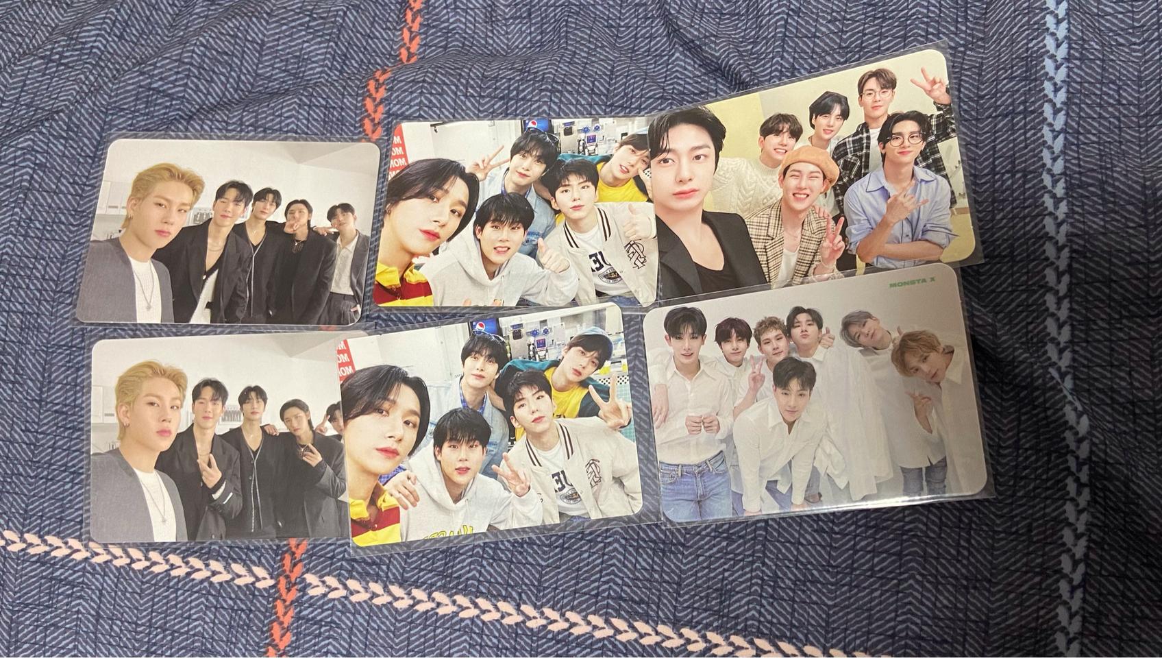 6장 일괄) 몬스타엑스 단체포카 양도