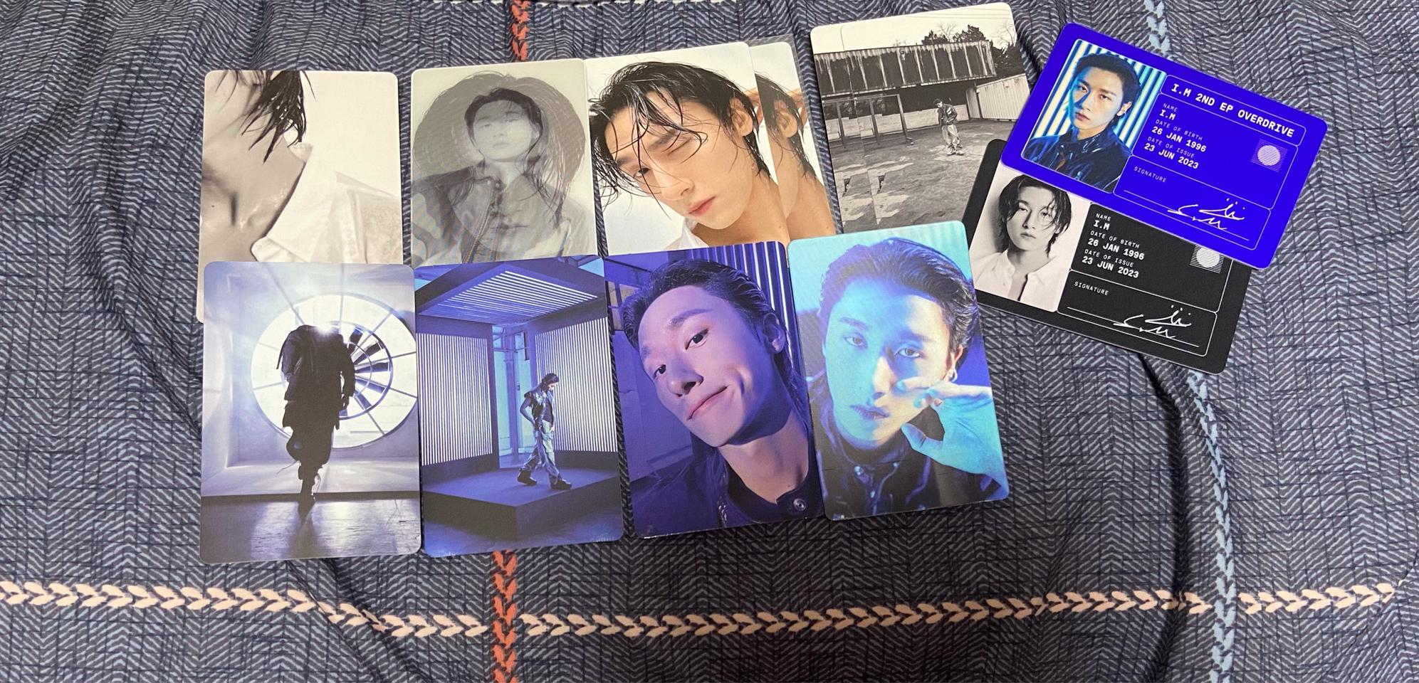 12장 일괄) 몬스타엑스 아이엠 임창균 창균 오버드라이브 포카 일괄 양도