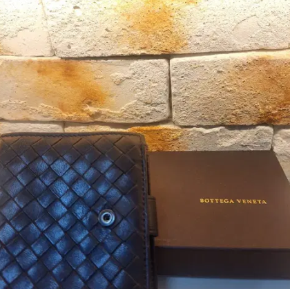 [당일배송 정가 80만원] 보테가베네타 정품 반지갑