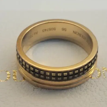 [정가400] 부쉐론 콰트로 클래식 웨딩 스몰 반지