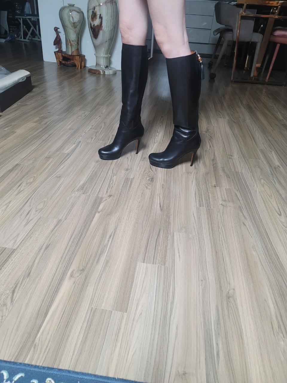 구찌 정품 롱부츠(새상품